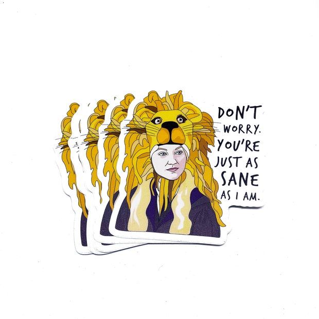 Citizen Ruth - Luna Lovegood Sticker