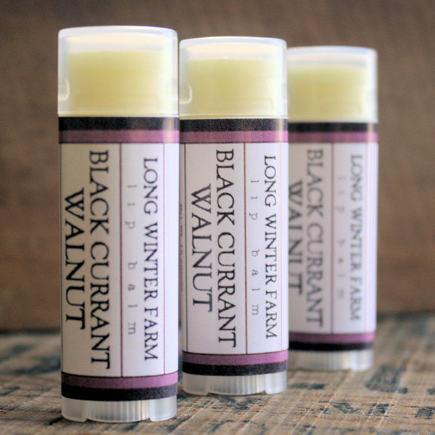 Black Currant Walnut Lip Balm